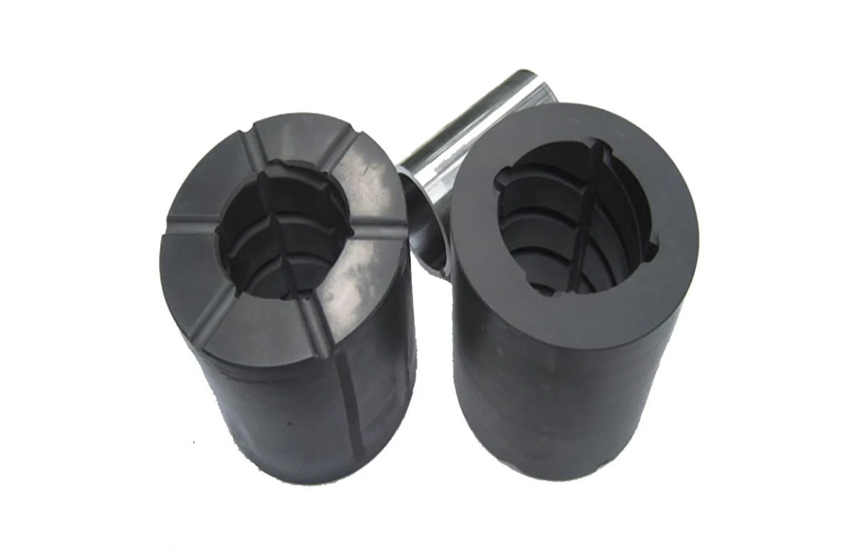 Custom-engineered graphite bearing for specialized industrial processes