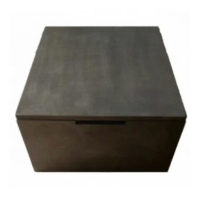 Precision-machined graphite boat for semiconductor and electronic material processing