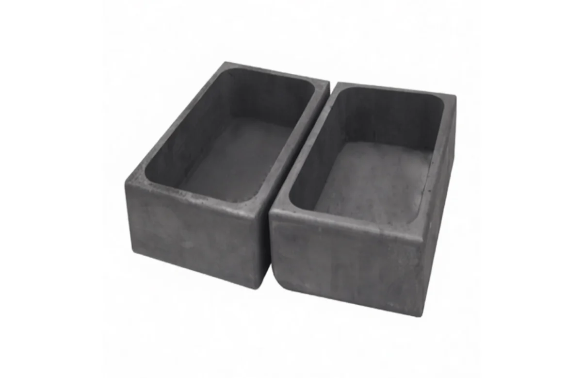 High-purity graphite boat for high-temperature sintering and thermal processing
