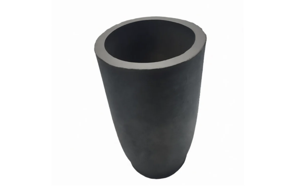 Carbon graphite crucible with excellent thermal shock resistance