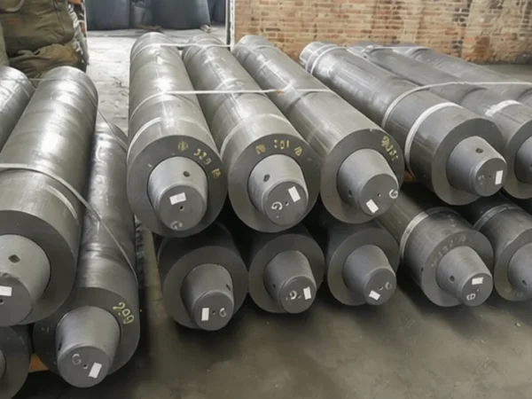 Carbon graphite electrode with excellent electrical conductivity and thermal stability