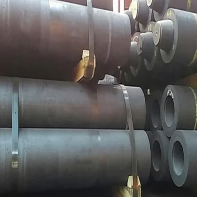 graphite electrode005 High-purity graphite electrode for electric arc furnace steelmaking