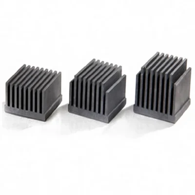 Custom graphite heat sink designed for specialized industrial equipment, high temperature resistant
