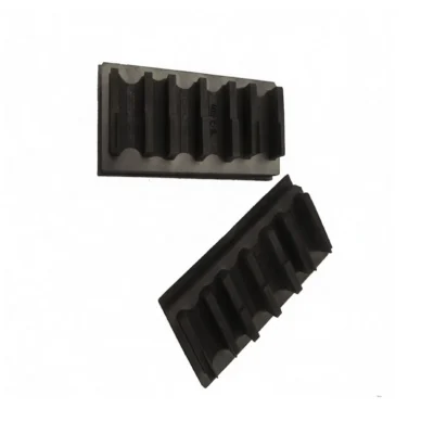 Precision graphite heat sink with optimized surface design for efficient heat dissipation