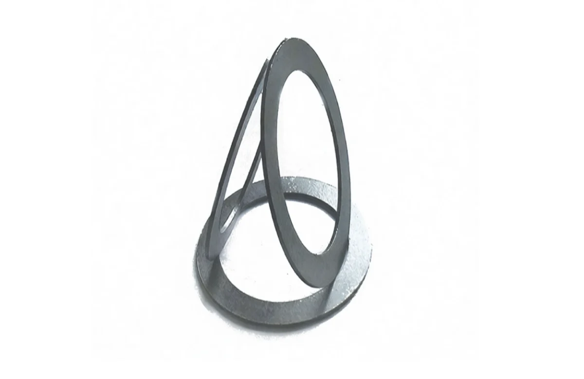 Carbon graphite sealing ring for mechanical components and industrial equipment