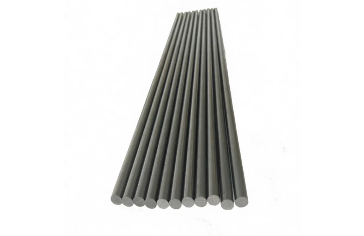 graphite rod003 Precision-machined graphite rod for mechanical and structural components