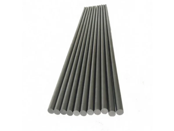 Precision-machined graphite rod for mechanical and structural components