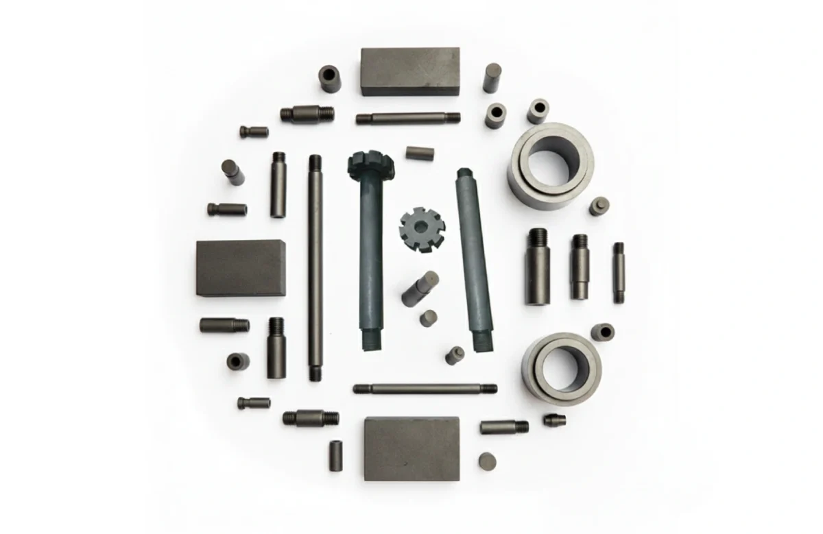 Custom-engineered graphite rotor for specialized industrial processes