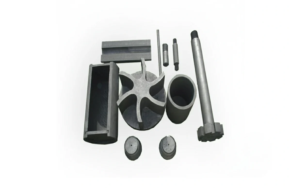 High-quality graphite rotor with smooth surface for industrial machinery