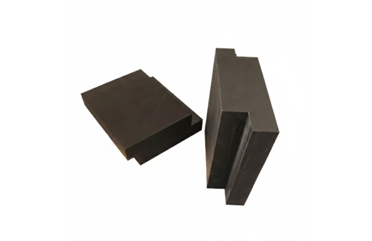 Custom graphite slider for heavy-duty mechanical and automation systems