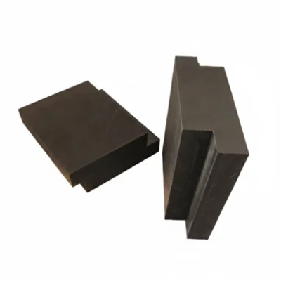 Custom graphite slider for heavy-duty mechanical and automation systems