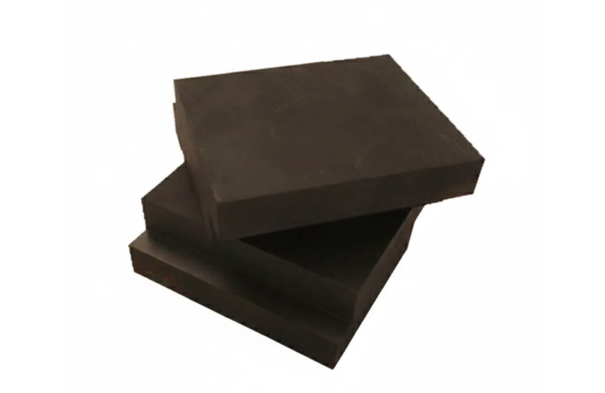 Precision-machined graphite slider for linear motion and guide systems