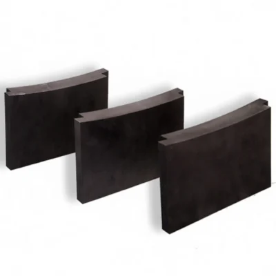 Carbon graphite slider with high wear resistance for industrial equipment